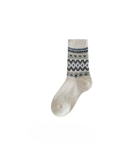 Rufia Nordic Fair Isle Pattern Crew Socks product image 5