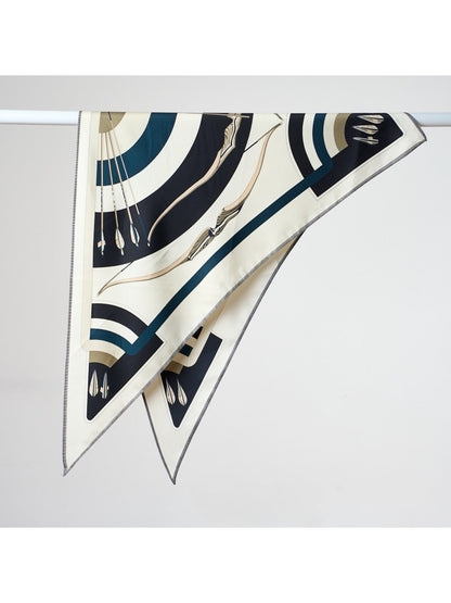 Scarvii - Minimal Print Fashion Triangle Bandana