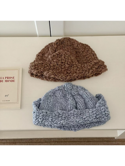 Haila - Cat Ear Fuzzy Knit Beanie
