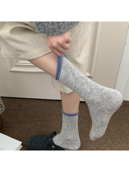 Rufia - Soft Roll-Edge Crew Socks