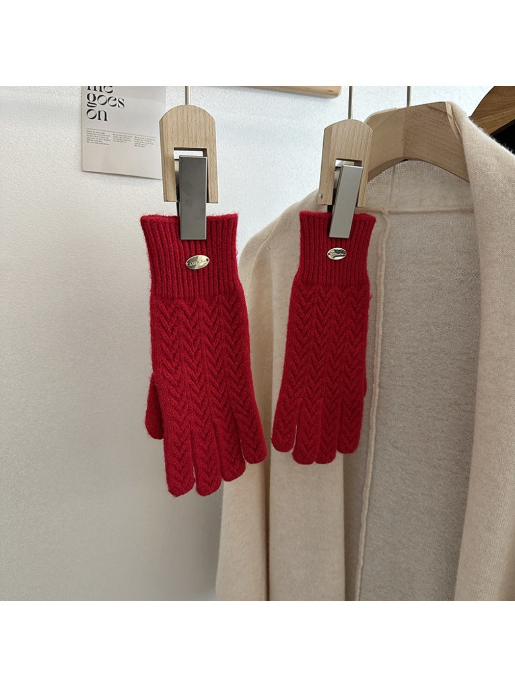 Gloving - Winter Cable Knitted Touchscreen Gloves