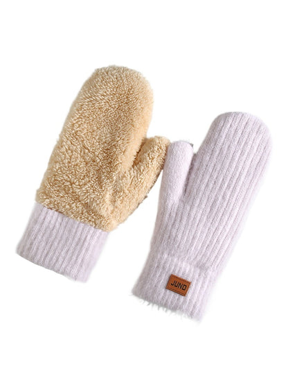 Gloving - Women’s Thick Warm Knitted Gloves