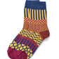 Rufia - 5 Pairs Bohemian Wool-Blend Socks Set