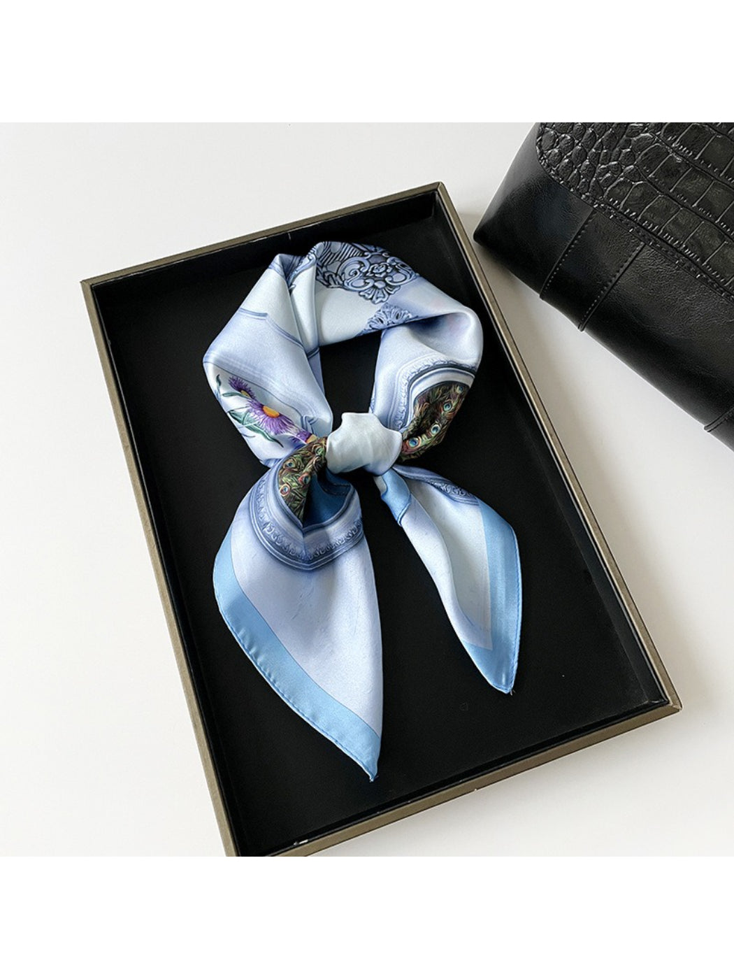 Scarvii - Framed Botanical Print Scarf