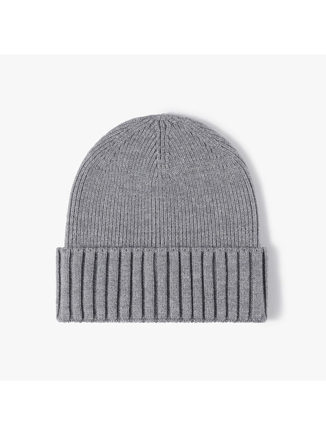 Haila - Classic Solid Ribbed Cuffed Beanie