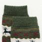 Rufia - Mid-Calf Winter Socks with Christmas Patterns - 5 Pairs/Pack