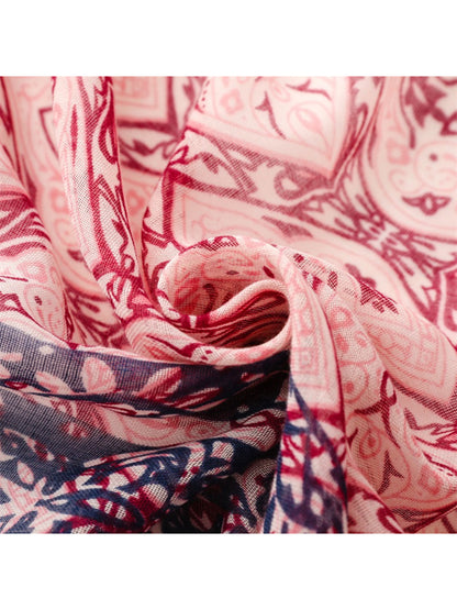Scarvii - Vintage Inspired Pattern Print Scarf