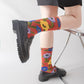 Rufia - Summer Floral Pattern Socks