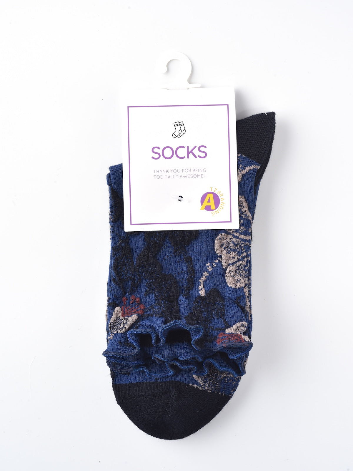 Rufia – Capsule 3D Floral Crew Socks