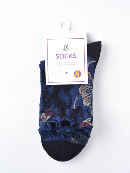 Rufia – Capsule 3D Floral Crew Socks