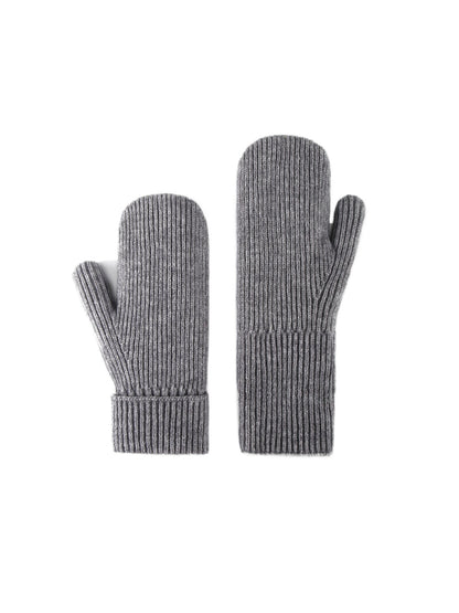 Gloving - Plush Lined Knit Winter Mittens
