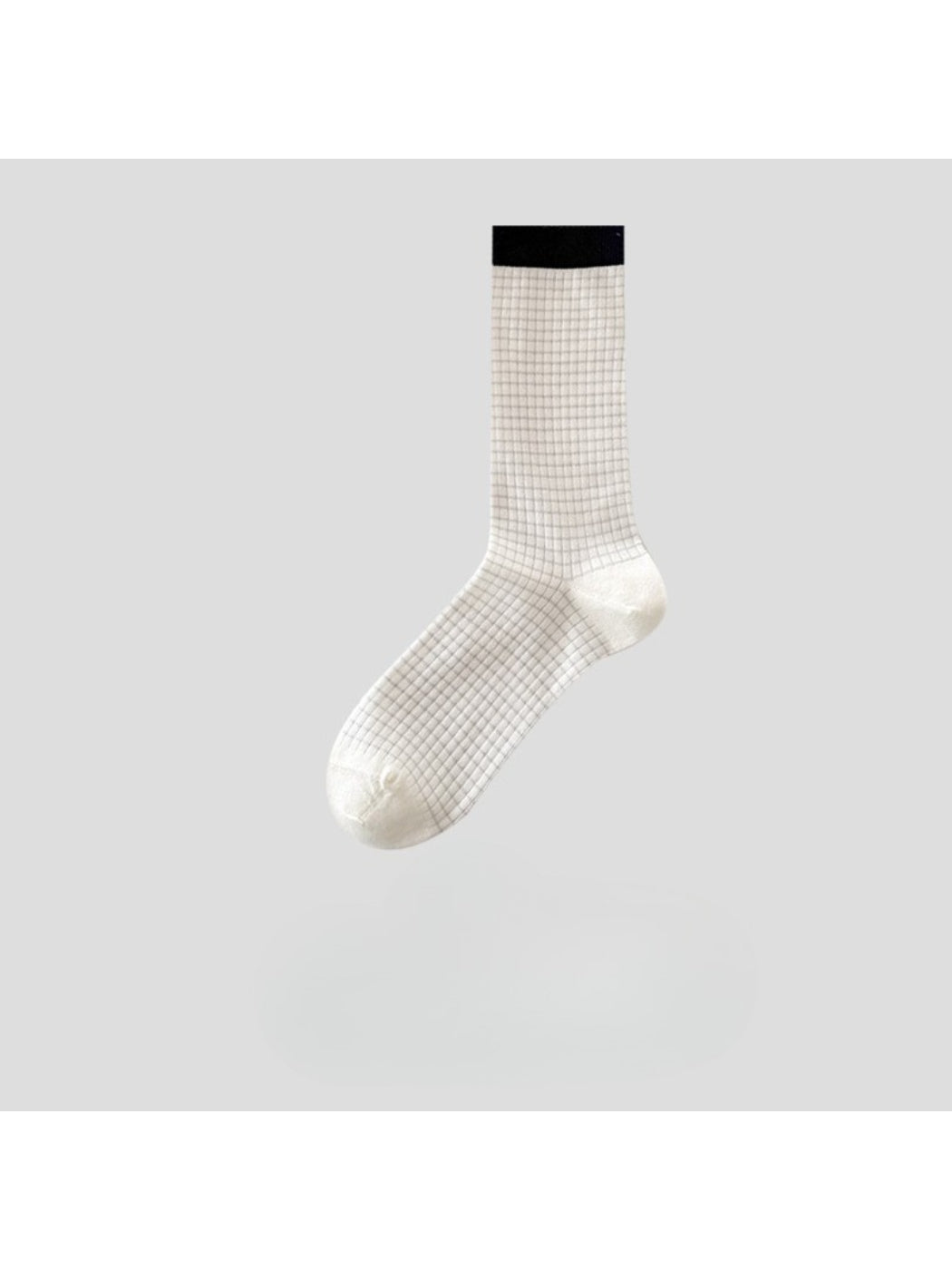 Rufia - Soft Textured Grid Crew Socks product image 3