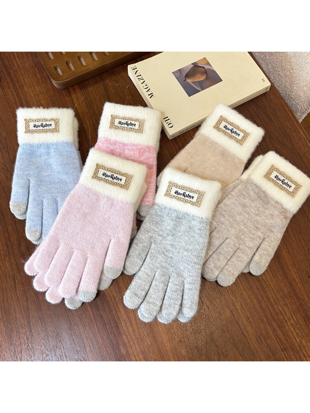 Gloving - Women's Winter Knitted Touchscreen Gloves