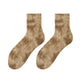 Rufia - Unisex Tie-Dye Mid-Calf Socks - Trendy & Comfort