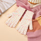 Gloving – Touchscreen Knitted Gloves with Colorful Dots