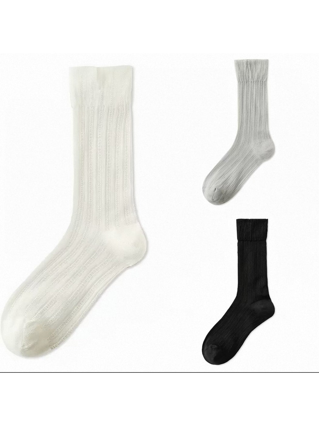 Rufia - Minimal Solid Socks for Women