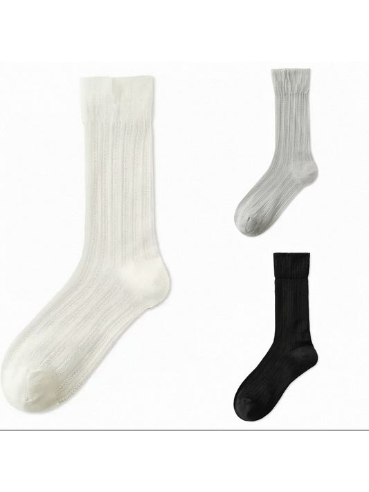 Rufia - Minimal Solid Socks for Women