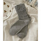 Rufia - Sweet Bear Heart Pattern Crew Socks