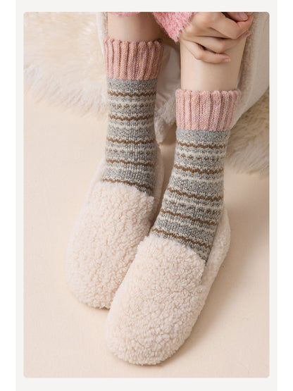 Rufia - Women's Thick Autumn Crew Socks