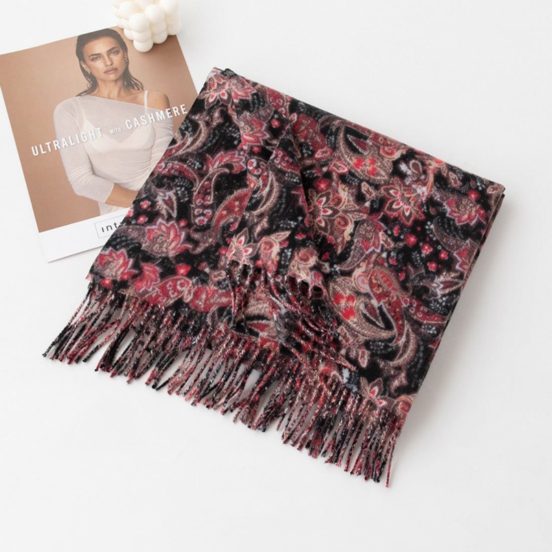 Scarvii - Floral Pattern Shawl