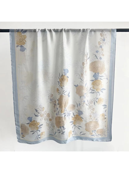 Scarvii - Botanical Floral Border Scarf