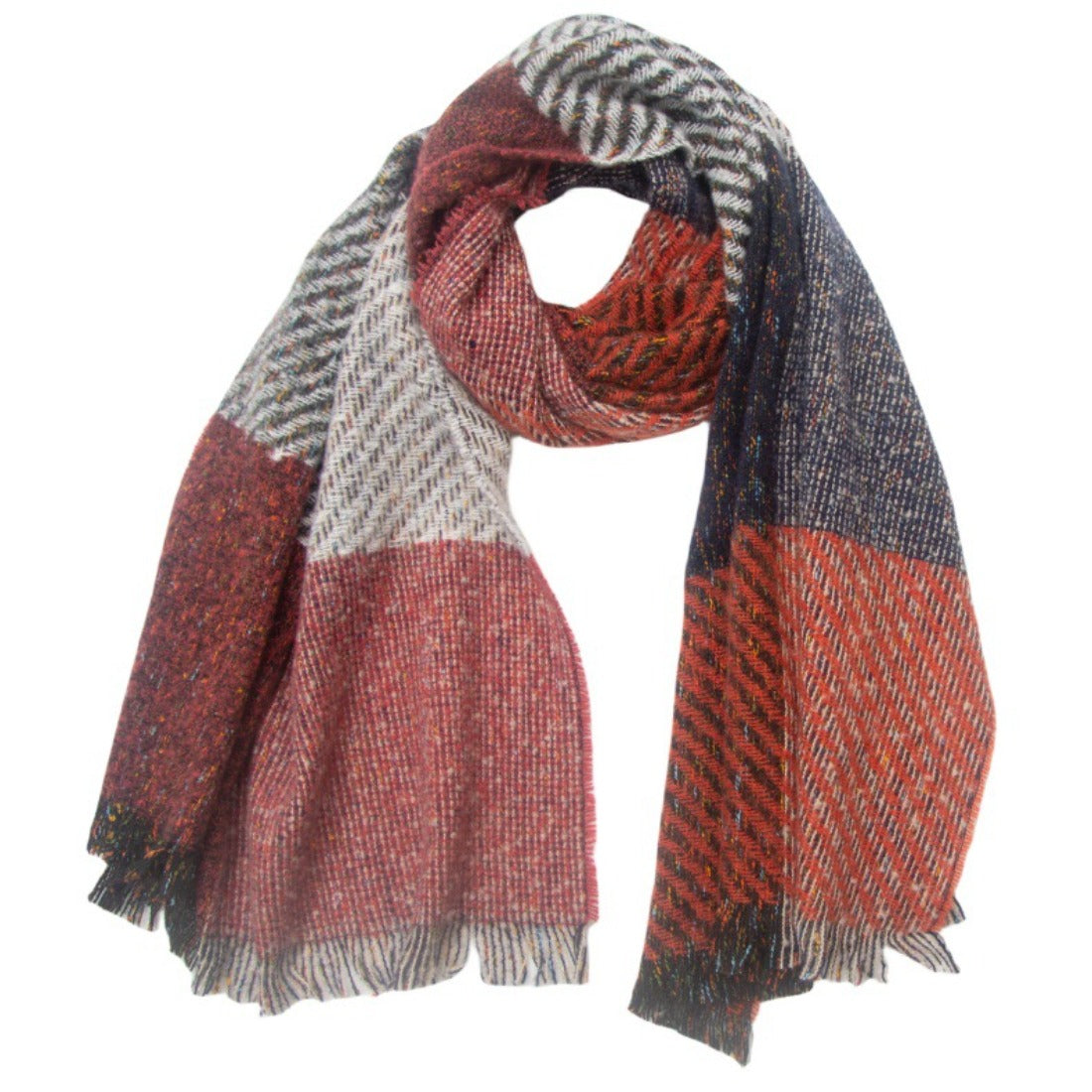 Scarvii - Color Block Winter Scarf