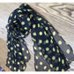 Scarvii - Polka Dot Scarf -  Classic & Versatile