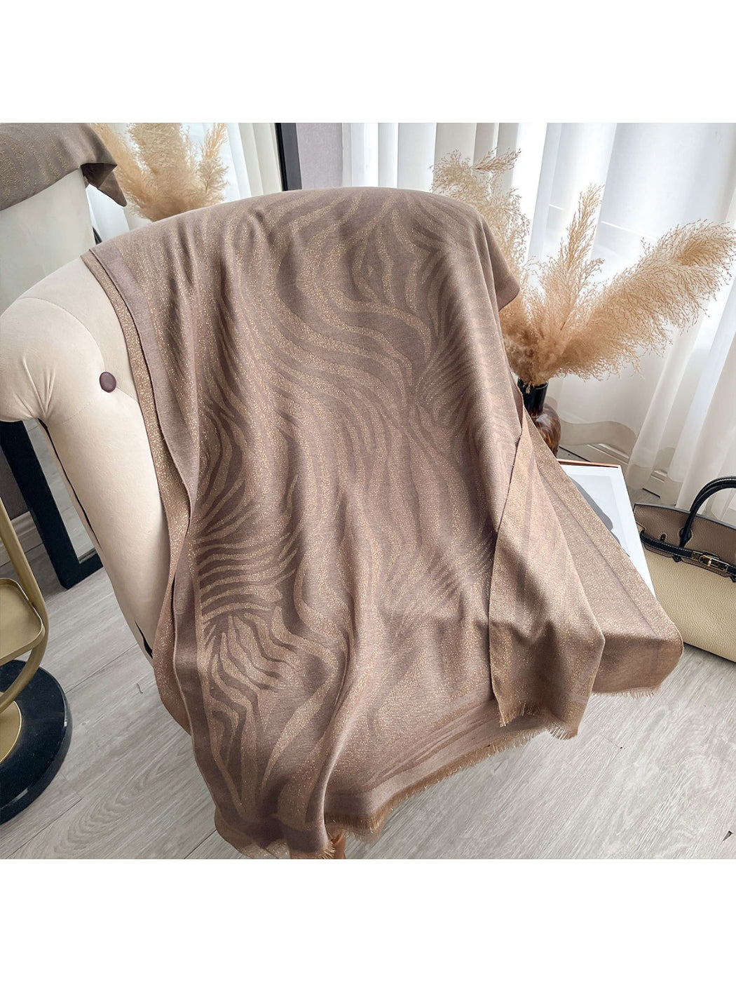 Scarvii - Soft Zebra Print Scarf