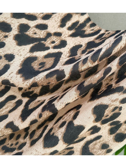 Scarvii - Elegant Leopard Print Fashion Scarf