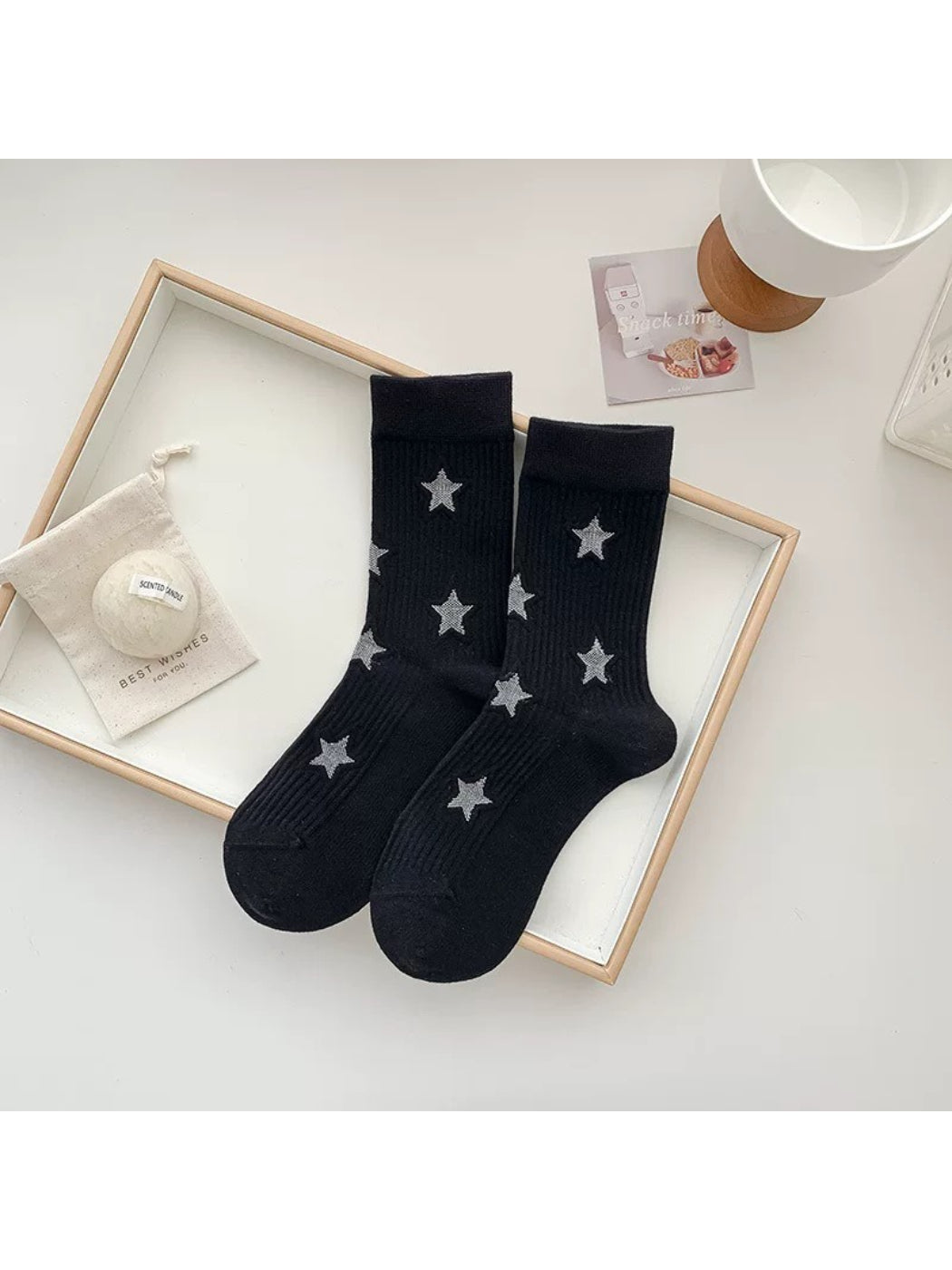 Rufia - Star Pattern Crew Socks product image 4