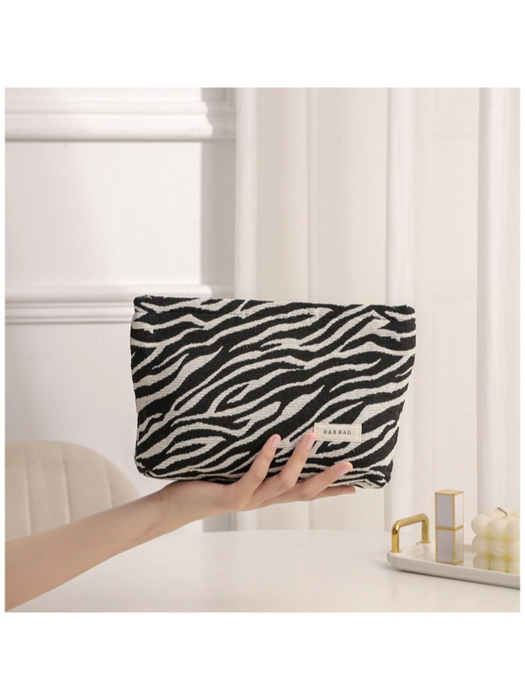 Cosbai - Wild Animal Print Cosmetic Bag