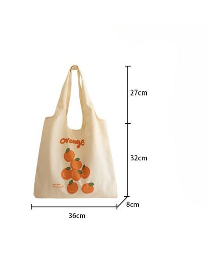 Cosbai - Fruit Series Soft Shoulder Tote