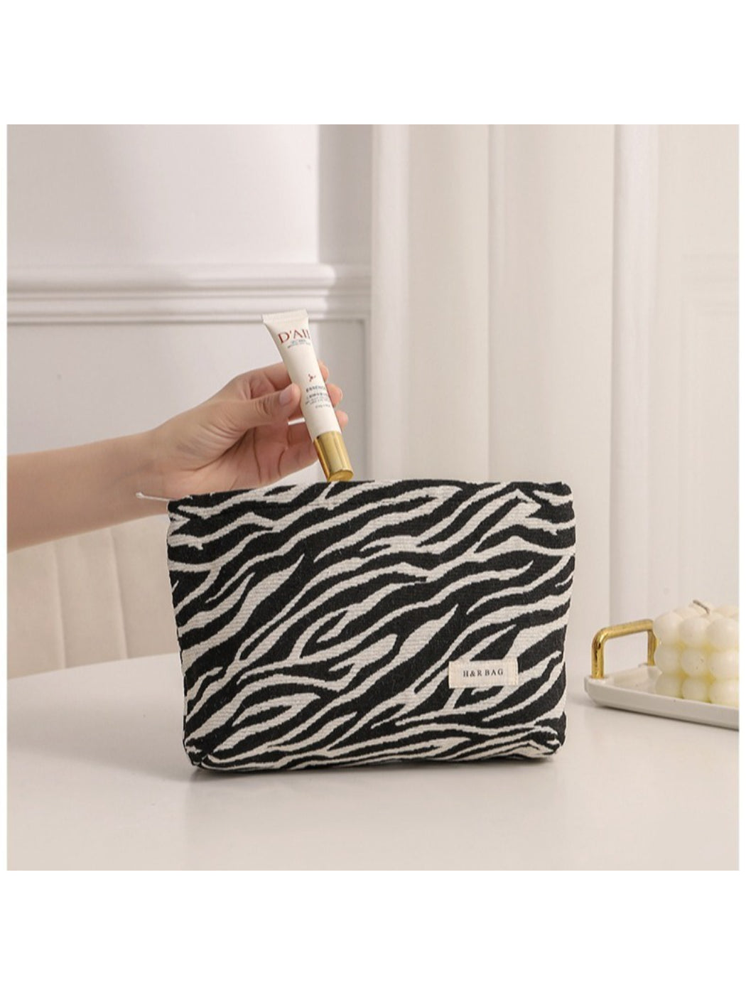 Cosbai - Wild Animal Print Cosmetic Bag