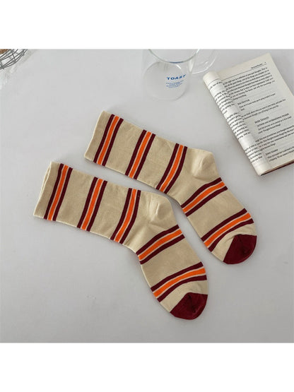 Rufia - Classic Striped Casual Fit Crew Socks product image 7