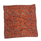 Scarvii - Stripe Floral Print Scarf - Elegant & Versatile