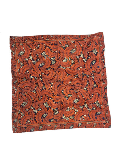 Scarvii - Stripe Floral Print Scarf - Elegant & Versatile
