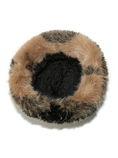 Haila Faux Fur Fuzzy Bucket Hat