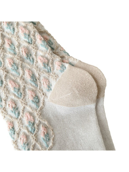 Rufia - Retro Tapestry Crew Socks