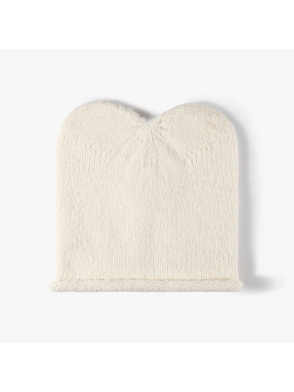 Haila - Simple Cat Ear No-Brim Women's Beanie