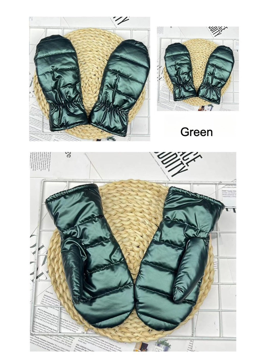 Gloving - No-wash Down-alternative Waterproof & Windproof Mittens