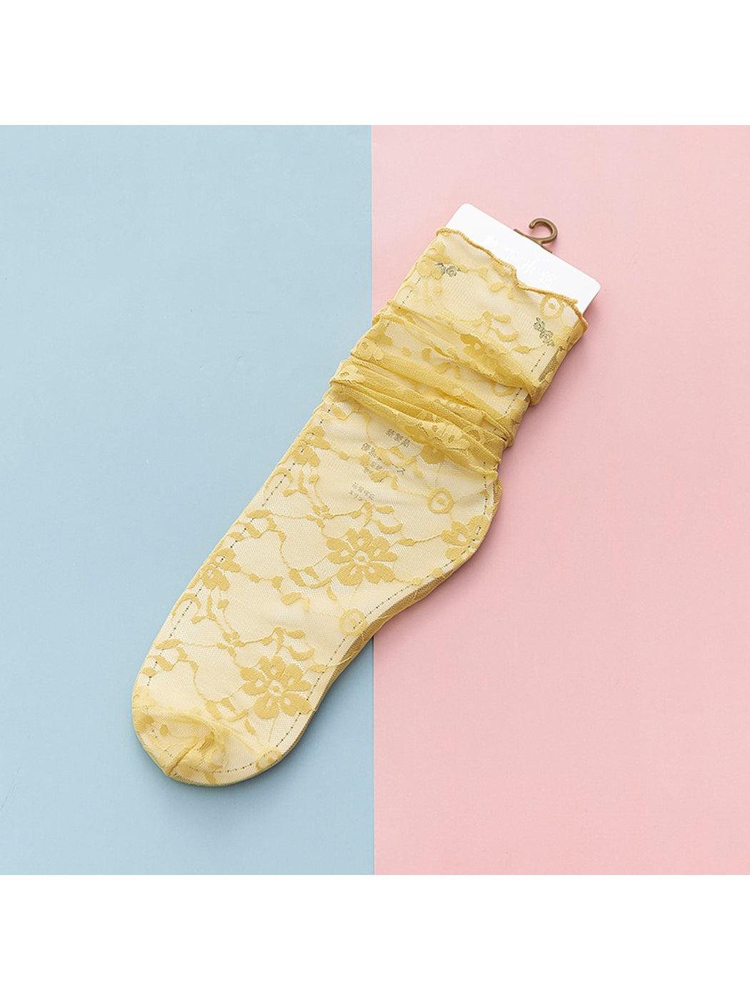 Rufia - Lightweight Lace Sheer Crew Socks product image 6