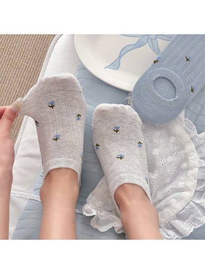 Rufia - Ditsy Floral Low Cut Women's No Show Socks