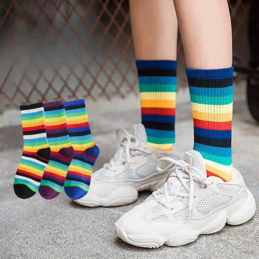 Rufia - Rainbow Color Summer Socks