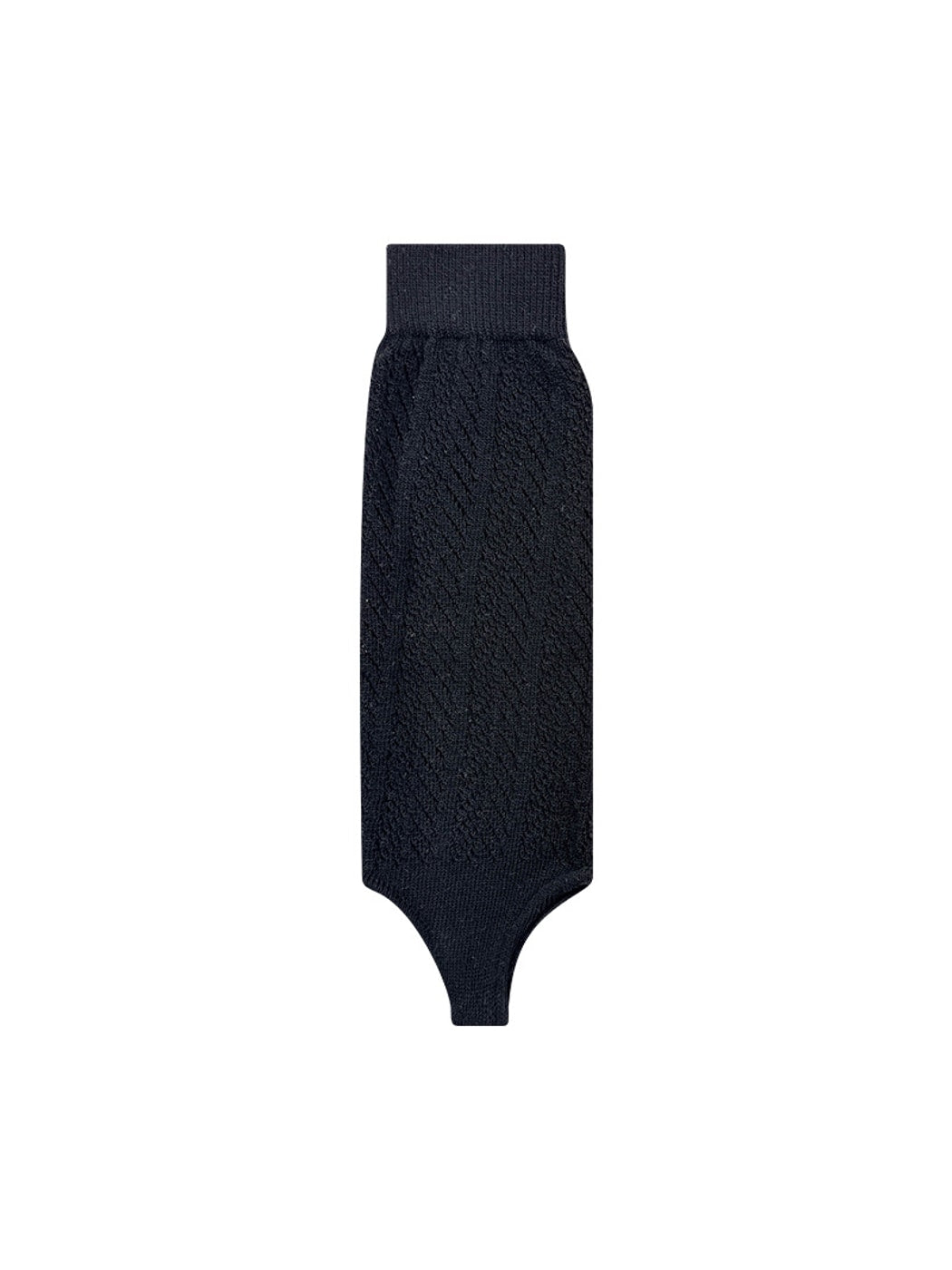 Cozyra - Solid Openwork Stirrup Leg Warmers