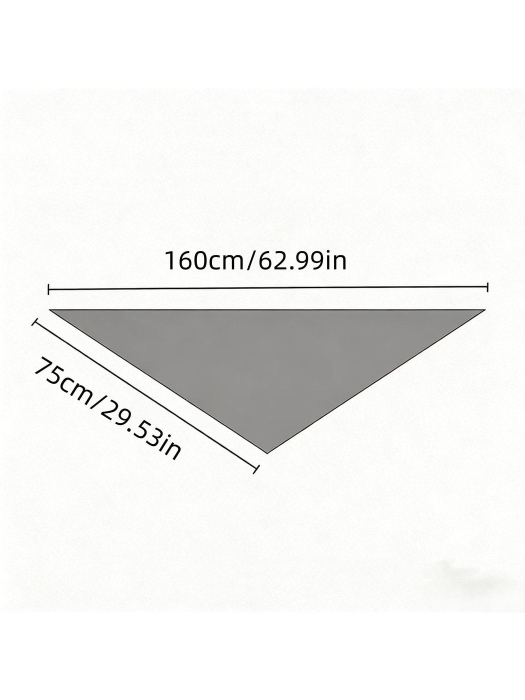 Scarvii - Vintage Contrast Trim Floral Triangle Bandana