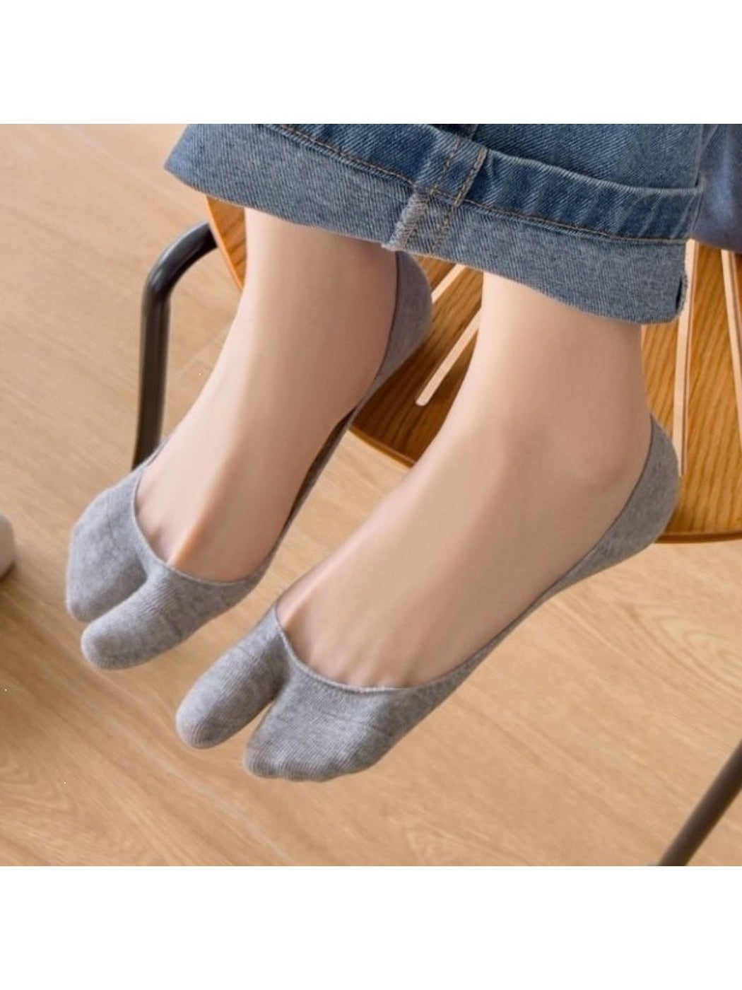 Rufia - Women's Split Toe Invisible Summer Socks