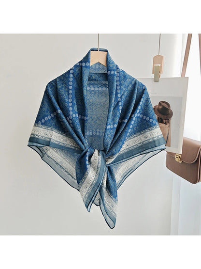 Scarvii - Paisley Floral Square Scarf
