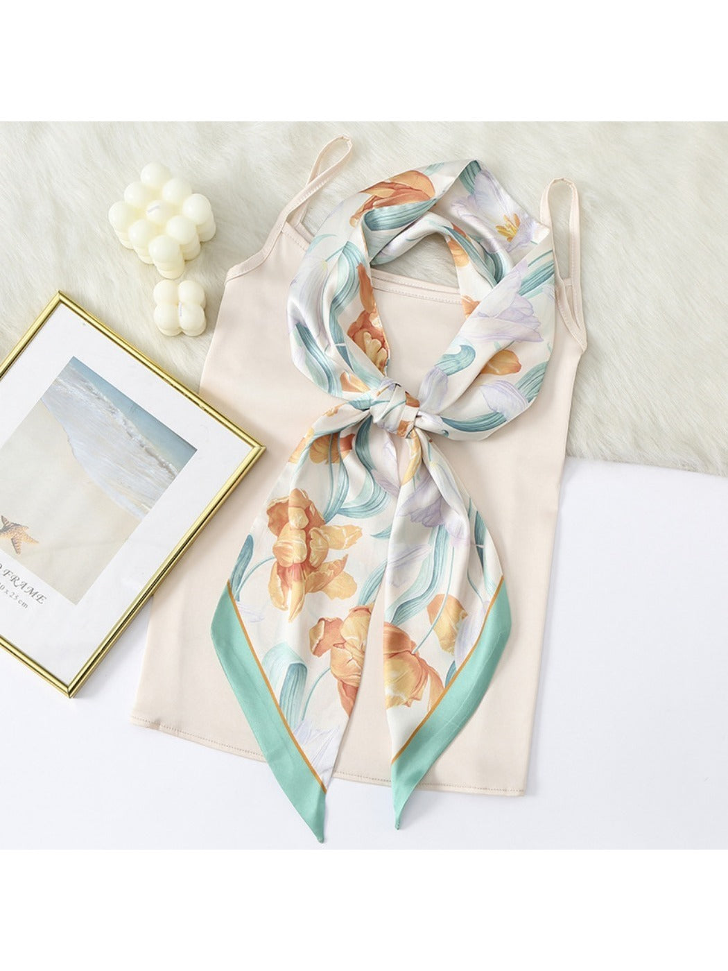 Scarvii - French Retro Elegant Floral Long Headband