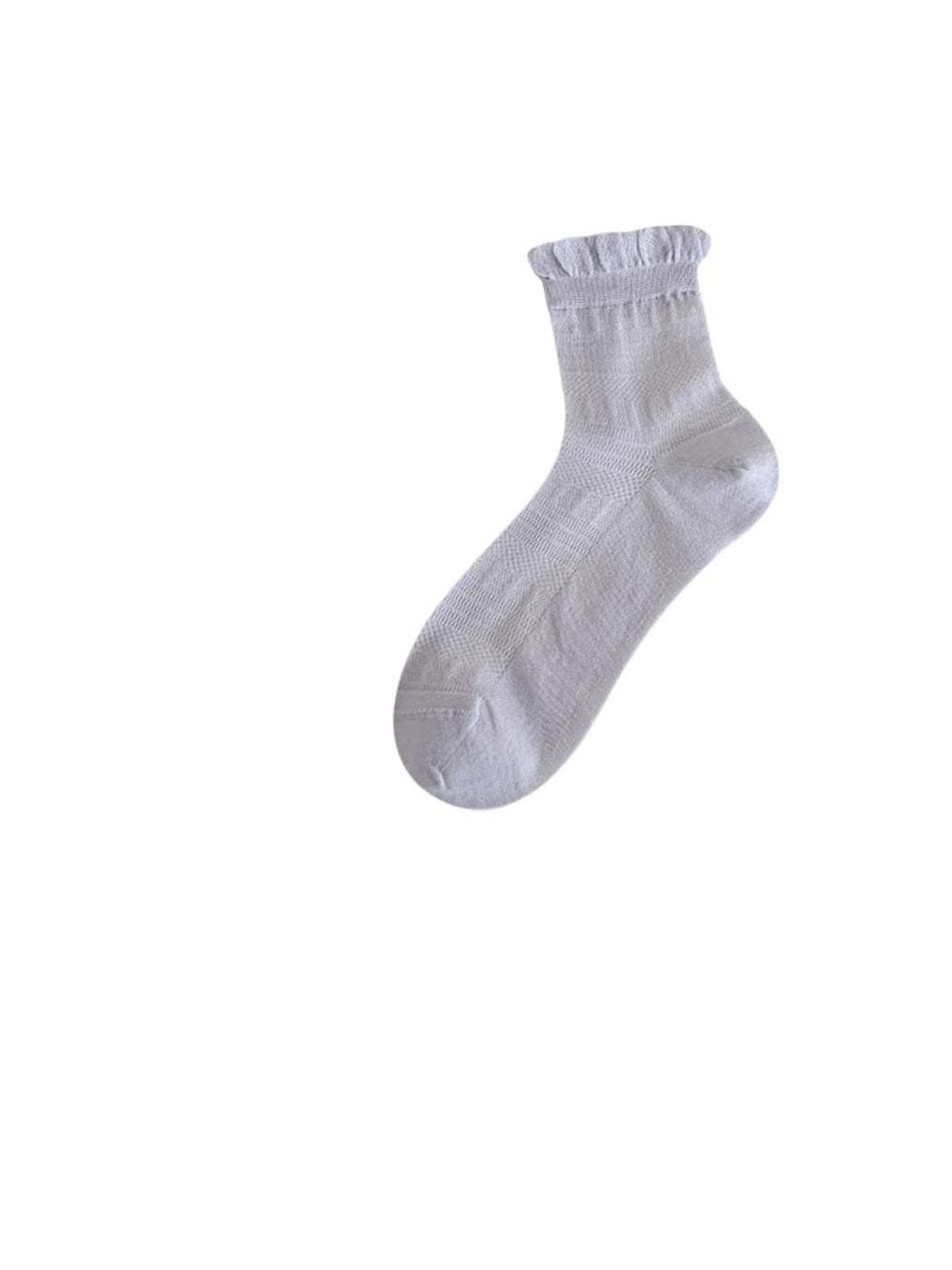 Rufia - Solid Ruffle Trim Crew Socks product image 5