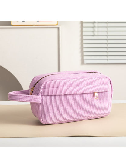 Cosbai - Simple Pastel-toned Toiletry Bag